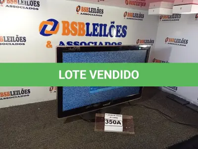 LOTE 350 - 01 MONITOR TV SAMSUNG 24’’ LIGANDO. (NO ESTADO) ATENÇÃO! FAZER A VISITAÇÃO ANTES DE ARREMATAR, NÃO SABEMOS SE FUNCIONA. LEILÃO NÃO TEM GARANTIA E NEM DEVOLUÇÃO, SUJEITO A POSSÍVEIS AVARIAS VISÍVEIS/OCULTAS E/OU AUSÊNCIA DE COMPONENTES.