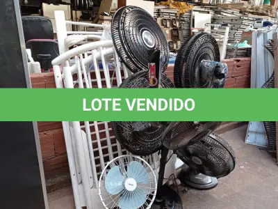 LOTE 401 - 01 LOTE COM SUCATAS DE VENTILADORES E 01 BERÇO INCOMPLETO. (NO ESTADO) ATENÇÃO! FAZER A VISITAÇÃO ANTES DE ARREMATAR, NÃO SABEMOS SE FUNCIONA. LEILÃO NÃO TEM GARANTIA E NEM DEVOLUÇÃO, SUJEITO A POSSÍVEIS AVARIAS VISÍVEIS/OCULTAS E/OU AUSÊNCIA DE COMPONENTES.