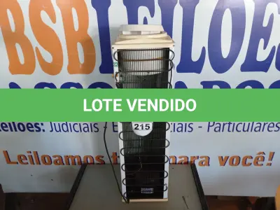 LOTE 215 - 01 BEBEDOURO REFRIGERADO MARCA LIBELL. (NO ESTADO) ATENÇÃO! FAZER A VISITAÇÃO ANTES DE ARREMATAR, NÃO SABEMOS SE FUNCIONA. LEILÃO NÃO TEM GARANTIA E NEM DEVOLUÇÃO, SUJEITO A POSSÍVEIS AVARIAS VISÍVEIS/OCULTAS E/OU AUSÊNCIA DE COMPONENTES.