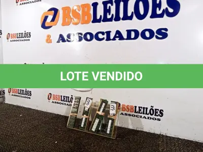 LOTE 010 - 16 PENTES DE MEMÓRIA PARA SERVIDOR DE 08GB CADA. (NO ESTADO) ATENÇÃO! FAZER A VISITAÇÃO ANTES DE ARREMATAR, NÃO SABEMOS SE FUNCIONA. LEILÃO NÃO TEM GARANTIA E NEM DEVOLUÇÃO, SUJEITO A POSSÍVEIS AVARIAS VISÍVEIS/OCULTAS E/OU AUSÊNCIA DE COMPONENTES.