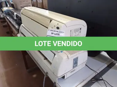 LOTE 198 - 02 EVAPORADORAS MARCA GREE E 01 MARCA TRANE. (NO ESTADO) ATENÇÃO! FAZER A VISITAÇÃO ANTES DE ARREMATAR, NÃO SABEMOS SE FUNCIONA. LEILÃO NÃO TEM GARANTIA E NEM DEVOLUÇÃO, SUJEITO A POSSÍVEIS AVARIAS VISÍVEIS/OCULTAS E/OU AUSÊNCIA DE COMPONENTES.