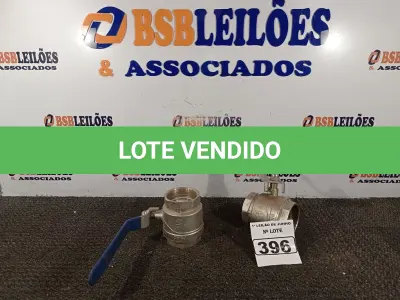 LOTE 396 - 02 REGISTROS DE ÁGUA. (NO ESTADO) ATENÇÃO! FAZER A VISITAÇÃO ANTES DE ARREMATAR, NÃO SABEMOS SE FUNCIONA. LEILÃO NÃO TEM GARANTIA E NEM DEVOLUÇÃO, SUJEITO A POSSÍVEIS AVARIAS VISÍVEIS/OCULTAS E/OU AUSÊNCIA DE COMPONENTES.