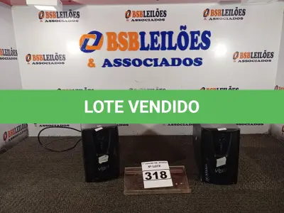 LOTE 318 - 02 NOBREAKS DE 1400VA. (NO ESTADO) ATENÇÃO! FAZER A VISITAÇÃO ANTES DE ARREMATAR, NÃO SABEMOS SE FUNCIONA. LEILÃO NÃO TEM GARANTIA E NEM DEVOLUÇÃO, SUJEITO A POSSÍVEIS AVARIAS VISÍVEIS/OCULTAS E/OU AUSÊNCIA DE COMPONENTES.