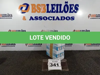 LOTE 341 - 01 LOTE COM 10 CAIXAS DE CARTUCHOS FINCAPINO MAGAZINADO AMARELO PARA FERRAMENTAS ACIONADAS A PÓLVORA MARCA ANCORA. (NO ESTADO) ATENÇÃO! FAZER A VISITAÇÃO ANTES DE ARREMATAR, NÃO SABEMOS SE FUNCIONA. LEILÃO NÃO TEM GARANTIA E NEM DEVOLUÇÃO, SUJEITO A POSSÍVEIS AVARIAS VISÍVEIS/OCULTAS E/OU AUSÊNCIA DE COMPONENTES.