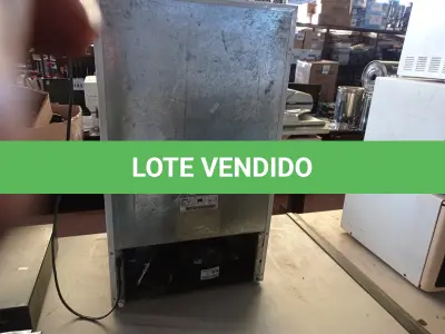 LOTE 287 - 01 FRIGOBAR COMPACTO 120 MARCA CONSUL. (NO ESTADO) ATENÇÃO! FAZER A VISITAÇÃO ANTES DE ARREMATAR, NÃO SABEMOS SE FUNCIONA. LEILÃO NÃO TEM GARANTIA E NEM DEVOLUÇÃO, SUJEITO A POSSÍVEIS AVARIAS VISÍVEIS/OCULTAS E/OU AUSÊNCIA DE COMPONENTES.