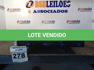 LOTE 278 - 01 SERVIDOR DDR3. (NO ESTADO) ATENÇÃO! FAZER A VISITAÇÃO ANTES DE ARREMATAR, NÃO SABEMOS SE FUNCIONA. LEILÃO NÃO TEM GARANTIA E NEM DEVOLUÇÃO, SUJEITO A POSSÍVEIS AVARIAS VISÍVEIS/OCULTAS E/OU AUSÊNCIA DE COMPONENTES.