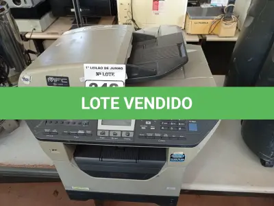 LOTE 242 - 02 IMPRESSORAS MULTIFUNCIONAL, SENDO 01 MARCA SAMSUNG E 01 MARCA BROTHER. (NO ESTADO) ATENÇÃO! FAZER A VISITAÇÃO ANTES DE ARREMATAR, NÃO SABEMOS SE FUNCIONA. LEILÃO NÃO TEM GARANTIA E NEM DEVOLUÇÃO, SUJEITO A POSSÍVEIS AVARIAS VISÍVEIS/OCULTAS E/OU AUSÊNCIA DE COMPONENTES.