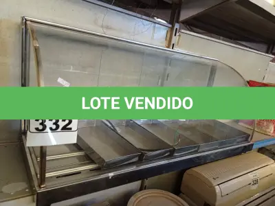 LOTE 332 - 01 ESTUFA PARA SALGADO. (NO ESTADO) ATENÇÃO! FAZER A VISITAÇÃO ANTES DE ARREMATAR, NÃO SABEMOS SE FUNCIONA. LEILÃO NÃO TEM GARANTIA E NEM DEVOLUÇÃO, SUJEITO A POSSÍVEIS AVARIAS VISÍVEIS/OCULTAS E/OU AUSÊNCIA DE COMPONENTES.