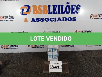 LOTE 341 - 01 LOTE COM 10 CAIXAS DE CARTUCHOS FINCAPINO MAGAZINADO AMARELO PARA FERRAMENTAS ACIONADAS A PÓLVORA MARCA ANCORA. (NO ESTADO) ATENÇÃO! FAZER A VISITAÇÃO ANTES DE ARREMATAR, NÃO SABEMOS SE FUNCIONA. LEILÃO NÃO TEM GARANTIA E NEM DEVOLUÇÃO, SUJEITO A POSSÍVEIS AVARIAS VISÍVEIS/OCULTAS E/OU AUSÊNCIA DE COMPONENTES.