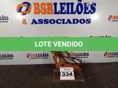LOTE 334 - 01 FURADEIRA SCHULZ LIGANDO. (NO ESTADO) ATENÇÃO! FAZER A VISITAÇÃO ANTES DE ARREMATAR, NÃO SABEMOS SE FUNCIONA. LEILÃO NÃO TEM GARANTIA E NEM DEVOLUÇÃO, SUJEITO A POSSÍVEIS AVARIAS VISÍVEIS/OCULTAS E/OU AUSÊNCIA DE COMPONENTES.