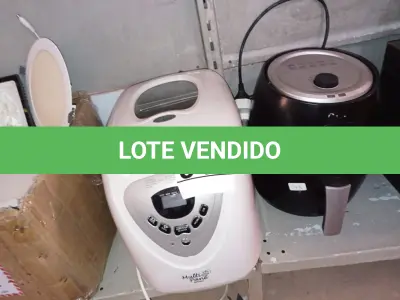 LOTE 044 - 01 PANIFICADORA MULTI PANE 220V MARCA BRITÂNIA 01 AIR FRYE 127V SEM MARCA APARENTE. (NO ESTADO) ATENÇÃO! FAZER A VISITAÇÃO ANTES DE ARREMATAR, NÃO SABEMOS SE FUNCIONA. LEILÃO NÃO TEM GARANTIA E NEM DEVOLUÇÃO, SUJEITO A POSSÍVEIS AVARIAS VISÍVEIS/OCULTAS E/OU AUSÊNCIA DE COMPONENTES.