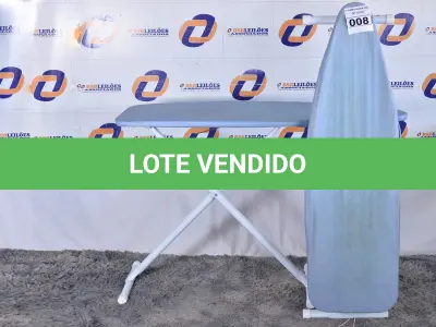LOTE 008 - 02 TÁBUAS DE PASSAR ROUPAS. (IRONING BOARD) (NO ESTADO)0000011