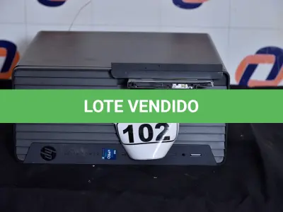 LOTE 102 - 01 CPU CORE I7 MARCA HP ELITE TOWER 600 G9 SEM MEMÓRIA E SEM HD. (NO ESTADO) MXL3283877