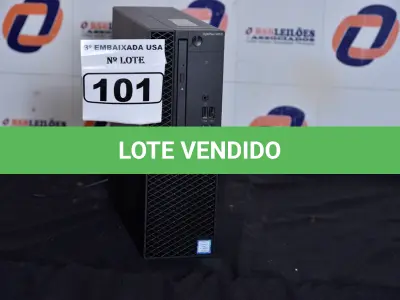 LOTE 101 - 01 CPU CORE I5 MARCA DELL OPTIPLEX 5050 SFF XCTO SEM MEMÓRIA E SEM HD. (NO ESTADO)1CGFHL2