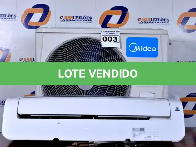 LOTE 003 - 01 AR-CONDICIONADO 12.000BTUS SPRINGER MIDEA INVERTER WIFI SEM CONTROLE. (AIR CONDITIONER) (NO ESTADO) AV99894D