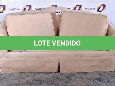 LOTE 006 - 01 SOFÁ 02 LUGARES. (HOUSEHOLD, 2SEAT) (NO ESTADO) AV9385K