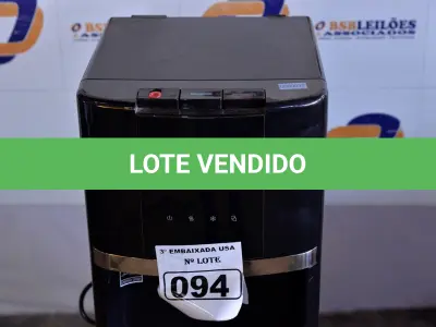 LOTE 094 - 01 BEBEDOURO FILTRO DE ÁGUA MARCA PRIMO DE 127V NATURAL/GELADA/QUENTE. (WATER COOLER- HEATER) (NO ESTADO)0000037