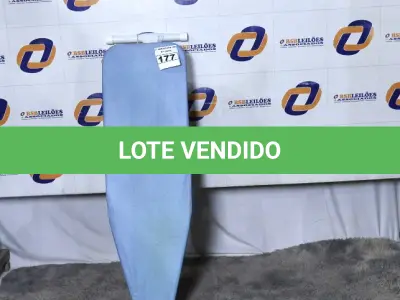 LOTE 177 - 01 TÁBUA DE PASSAR ROUPAS. (IRONING BOARD) (NO ESTADO)0000011