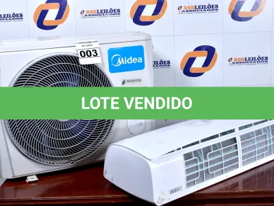 LOTE 003 - 01 AR-CONDICIONADO 12.000BTUS SPRINGER MIDEA INVERTER WIFI SEM CONTROLE. (AIR CONDITIONER) (NO ESTADO) AV99894D