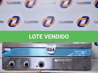 LOTE 024 - 01 CHAPA ELÉTRICA GARLAND TRIFÁSICA 110V. (RANGE, ELEC, HEAVY-DUTY, GRIDDLE) (NO ESTADO) AV9820X