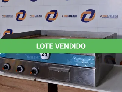 LOTE 024 - 01 CHAPA ELÉTRICA GARLAND TRIFÁSICA 110V. (RANGE, ELEC, HEAVY-DUTY, GRIDDLE) (NO ESTADO) AV9820X