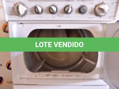LOTE 035 - 01 MÁQUINA LAVA E SECA MARCA WHIRIPOOL 110V COM AVARIAS NA PORTA DA SECADORA. (WASHER/DRYER COMBINATION) (NO ESTADO) AV9637W