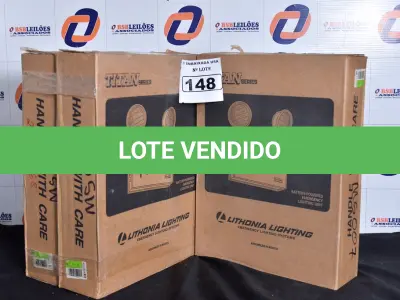 LOTE 148 - 03 LUMINÁRIAS DE EMERGÊNCIA. (EMERGENCY LIGHTS)(NO ESTADO)0000017