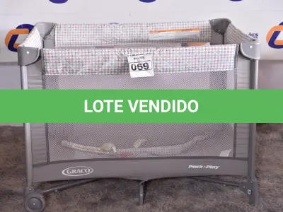LOTE 069 - 01 BERÇO PORTÁTIL MARCA GRACO. (BABY CRIB) (NO ESTADO) AV8664V