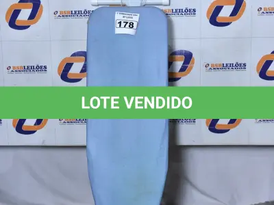 LOTE 178 - 01 TÁBUA DE PASSAR ROUPAS. (IRONING BOARD) (NO ESTADO)0000011