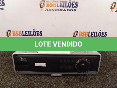 LOTE 027 - 01 RETROPROJETOR MULTIMIDEA MODELO:DS125 MARCA LG 220V. (NO ESTADO) ATENÇÃO! FAZER A VISITAÇÃO ANTES DE ARREMATAR, NÃO SABEMOS SE FUNCIONA. LEILÃO NÃO TEM GARANTIA E NEM DEVOLUÇÃO, SUJEITO A POSSÍVEIS AVARIAS VISÍVEIS/OCULTAS E/OU AUSÊNCIA DE COMPONENTES.