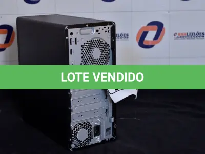 LOTE 108 - 01 CPU CORE I7 MARCA HP ELITE TOWER 600 G9 SEM MEMÓRIA E SEM HD. (NO ESTADO) MXL3283878