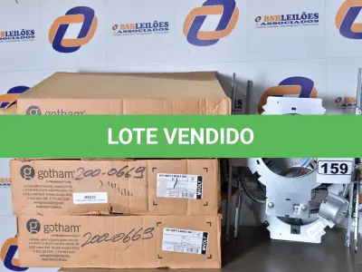 LOTE 159 - 03 PORTAS REFLETORES DE 6’’ AFV GOTHAM 26DTT 6MVOLT HSG. (LIGHTER SUPPERT) (NO ESTADO)0000023