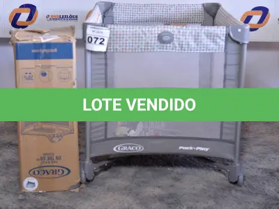 LOTE 072 - 01 BERÇO PORTÁTIL MARCA GRACO. (BABY CRIB) (NO ESTADO)BF8664X