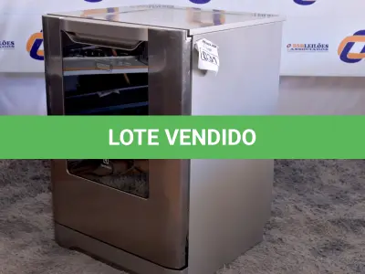 LOTE 031 - 01 LAVA LOUÇAS MARCA ELETROLUX 220V COM DEFEITO NA PORTA. (DISHWASHER) (NO ESTADO) BH1518K