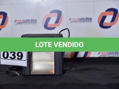 LOTE 039 - 01 SCANNER DE LEITURA DIGITAL USB. (OPTICAL DIGITAL SCANNER) AV9704U (NO ESTADO)