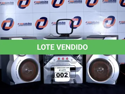 LOTE 002 - 01 APARELHO DE SOM 3X1 MARCA PHILIPS. (STÉRIO MUSIC SYSTEM M371 PHILLIPS) (NO ESTADO) AV9679L