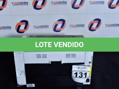 LOTE 131 - 01 IMPRESSORA LASERJET CP1025 COLOR MARCA HP. (NO ESTADO) BRCSH2R9TH