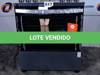 LOTE 017 - 01 FOGÃO 05 BOCAS MARCA BRASTEMP BIVOLT. (RANGE) (NO ESTADO) BJ7374R