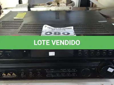 LOTE 080 - 01 RECEIVER MODELO VSX- D607S. (NO ESTADO) ATENÇÃO! FAZER A VISITAÇÃO ANTES DE ARREMATAR, NÃO SABEMOS SE FUNCIONA. LEILÃO NÃO TEM GARANTIA E NEM DEVOLUÇÃO, SUJEITO A POSSÍVEIS AVARIAS VISÍVEIS/OCULTAS E/OU AUSÊNCIA DE COMPONENTES.