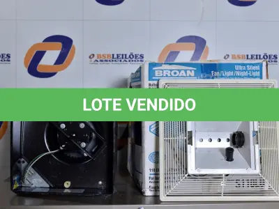 LOTE 175 - 01 VENTILADOR/EXAUSTOR PARA AMBIENTE, MODLO: S110LU 110V. (COMPACT EXHAUSTER FAN) (NO ESTADO)0000025