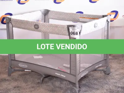 LOTE 068 - 01 BERÇO PORTÁTIL MARCA GRACO. (BABY CRIB) (NO ESTADO) BF8664S