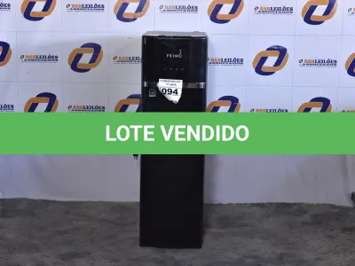 LOTE 094 - 01 BEBEDOURO FILTRO DE ÁGUA MARCA PRIMO DE 127V NATURAL/GELADA/QUENTE. (WATER COOLER- HEATER) (NO ESTADO)0000037