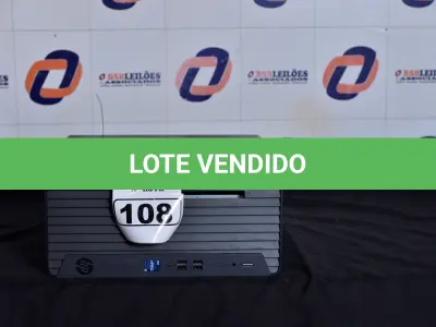 LOTE 108 - 01 CPU CORE I7 MARCA HP ELITE TOWER 600 G9 SEM MEMÓRIA E SEM HD. (NO ESTADO) MXL3283878