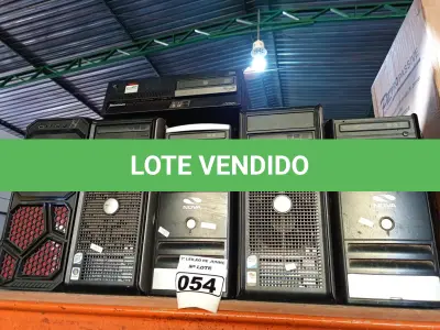 LOTE 054 - 06 CPUS MARCAS E MODELOS DIVERSOS PARA RETIRADA DE PEÇAS. (NO ESTADO) ATENÇÃO! FAZER A VISITAÇÃO ANTES DE ARREMATAR, NÃO SABEMOS SE FUNCIONA. LEILÃO NÃO TEM GARANTIA E NEM DEVOLUÇÃO, SUJEITO A POSSÍVEIS AVARIAS VISÍVEIS/OCULTAS E/OU AUSÊNCIA DE COMPONENTES.