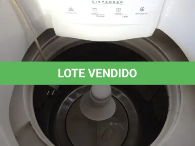 LOTE 267 - 01 MÁQUINA DE LAVAR ROUPAS 8KG MARCA BRASTEMP. (NO ESTADO) ATENÇÃO! FAZER A VISITAÇÃO ANTES DE ARREMATAR, NÃO SABEMOS SE FUNCIONA. LEILÃO NÃO TEM GARANTIA E NEM DEVOLUÇÃO, SUJEITO A POSSÍVEIS AVARIAS VISÍVEIS/OCULTAS E/OU AUSÊNCIA DE COMPONENTES.