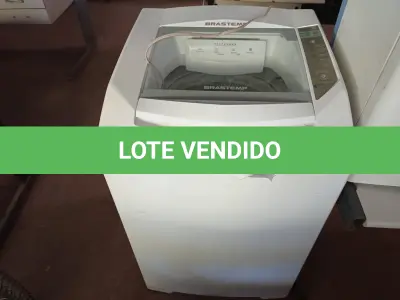 LOTE 267 - 01 MÁQUINA DE LAVAR ROUPAS 8KG MARCA BRASTEMP. (NO ESTADO) ATENÇÃO! FAZER A VISITAÇÃO ANTES DE ARREMATAR, NÃO SABEMOS SE FUNCIONA. LEILÃO NÃO TEM GARANTIA E NEM DEVOLUÇÃO, SUJEITO A POSSÍVEIS AVARIAS VISÍVEIS/OCULTAS E/OU AUSÊNCIA DE COMPONENTES.