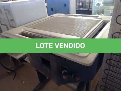 LOTE 218 - 01 EVAPORADORA DE TETO CASSETE MARCA YORK. (NO ESTADO) ATENÇÃO! FAZER A VISITAÇÃO ANTES DE ARREMATAR, NÃO SABEMOS SE FUNCIONA. LEILÃO NÃO TEM GARANTIA E NEM DEVOLUÇÃO, SUJEITO A POSSÍVEIS AVARIAS VISÍVEIS/OCULTAS E/OU AUSÊNCIA DE COMPONENTES.