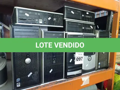 LOTE 097 - 01 LOTE COM 08 CPUS MARCAS E MODELOS DIVERSOS. (NO ESTADO) ATENÇÃO! FAZER A VISITAÇÃO ANTES DE ARREMATAR, NÃO SABEMOS SE FUNCIONA. LEILÃO NÃO TEM GARANTIA E NEM DEVOLUÇÃO, SUJEITO A POSSÍVEIS AVARIAS VISÍVEIS/OCULTAS E/OU AUSÊNCIA DE COMPONENTES.