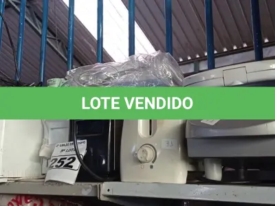 LOTE 252 - 02 SANDUICHEIRAS, 04 TORRADEIRAS DE PÃO, 04 NEBULIZADORES INCOMPLETOS E 01 ESTABILIZADOR DE AR. (NO ESTADO) ATENÇÃO! FAZER A VISITAÇÃO ANTES DE ARREMATAR, NÃO SABEMOS SE FUNCIONA. LEILÃO NÃO TEM GARANTIA E NEM DEVOLUÇÃO, SUJEITO A POSSÍVEIS AVARIAS VISÍVEIS/OCULTAS E/OU AUSÊNCIA DE COMPONENTES.