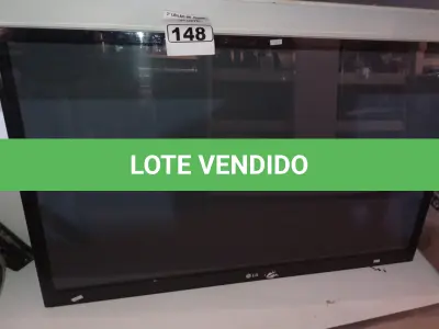 LOTE 148 - 01 TV 50’’ MARCA LG PARA RETIRADA DE PEÇAS. (NO ESTADO) ATENÇÃO! FAZER A VISITAÇÃO ANTES DE ARREMATAR, NÃO SABEMOS SE FUNCIONA. LEILÃO NÃO TEM GARANTIA E NEM DEVOLUÇÃO, SUJEITO A POSSÍVEIS AVARIAS VISÍVEIS/OCULTAS E/OU AUSÊNCIA DE COMPONENTES.